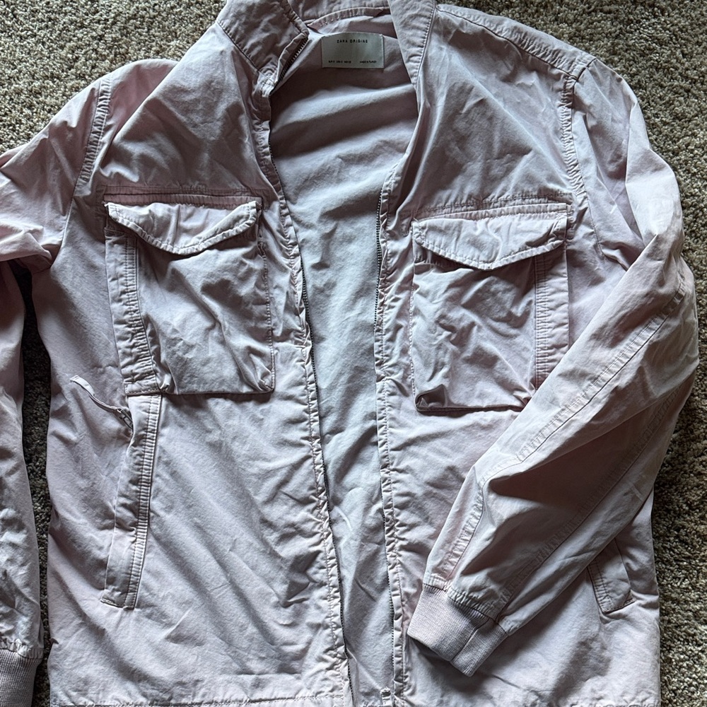 Zara Origins Blush Pink Jacket